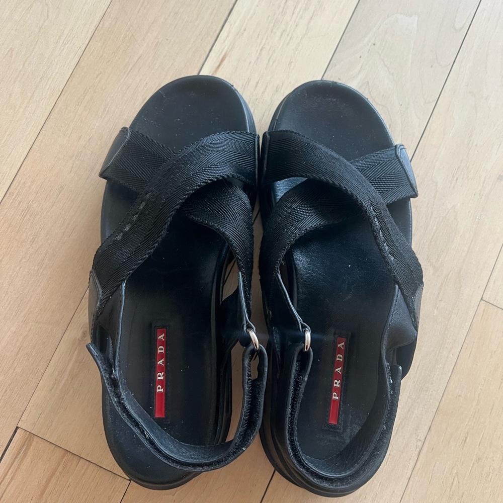 Prada Black Sandals - Picture 4 of 5